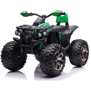 mamido Dětská elektrická čtyřkolka ATV Power 4x4 zelená