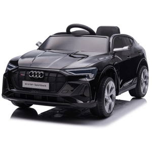 mamido Elektrické autíčko Audi E-Tron Sportback 4x4 černé