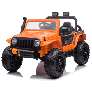 mamido Elektrické autíčko Jeep 4Speed 4x45W oranžové