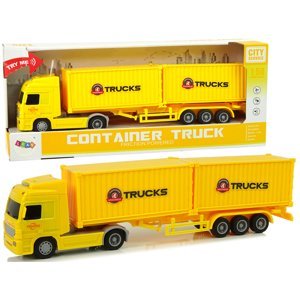 mamido Velké nákladní autíčko 1:50 s efekty žluté