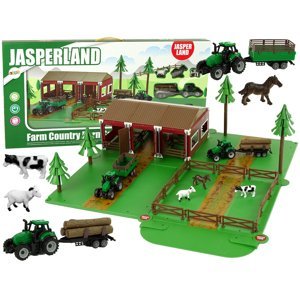 mamido Farmářská stodola s dvěma traktory a zvířátky