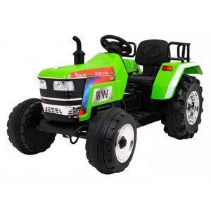 mamido Dětský elektrický traktor Blazin zelený