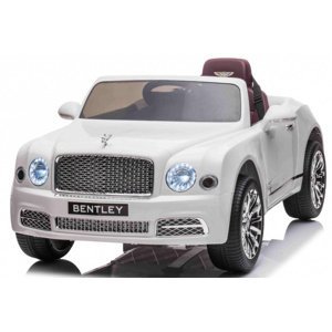 mamido Elektrické autíčko Bentley Mulsanne bílé