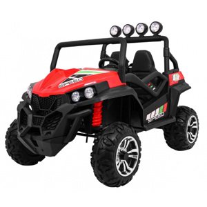 mamido Dětské elektrické autíčko Buggy Strong Lift 24V 4x4 červené