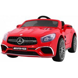 mamido Elektrické autíčko Mercedes Benz AMG SL65, červené