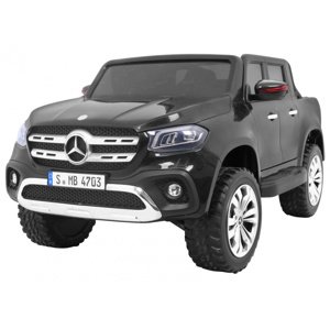 mamido Elektrické autíčko Mercedes-Benz X-Class MP4 4x4 černé