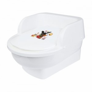 MALTEX Nočník, přenosná dětská toaleta BING  - bílý