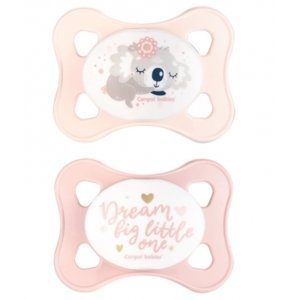 Canpol Babies Dudlíky 0-2m, Mini soother Koala - růžové