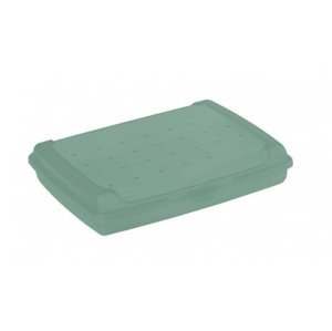 Svačinkový box klick-box Keeeper - mini 0,5 l, zelený