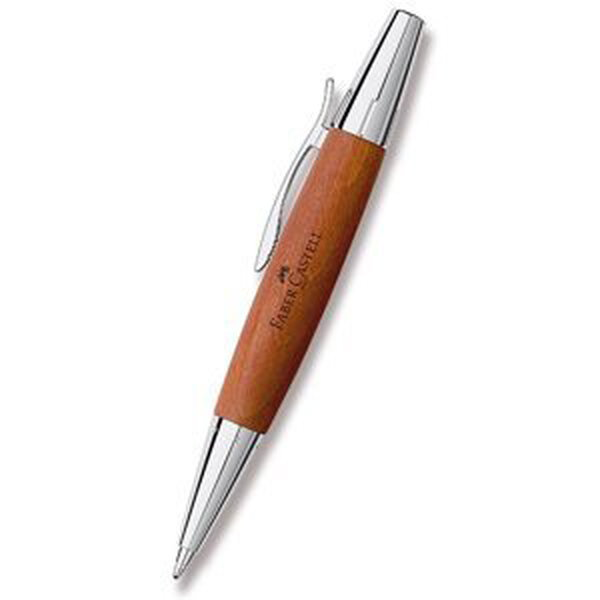Faber-Castell e-motion Wood Reddish Brown kuličkové pero