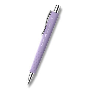 Kuličkové pero Faber-Castell Poly Ball Silver lila