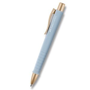 Kuličkové pero Faber-Castell Poly Ball Urban Gold světle modrá