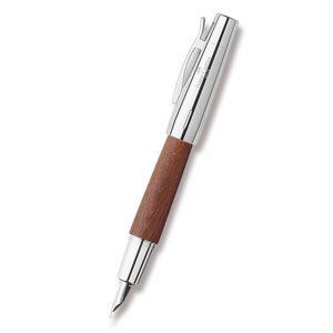 Faber-Castell e-motion Wood Reddish Brown hrot F