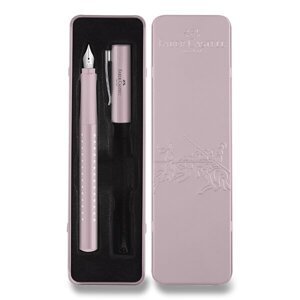 Plnicí pero Faber-Castell Sparkle růžová