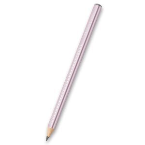 Grafitová tužka Faber-Castell Sparkle Jumbo růžová
