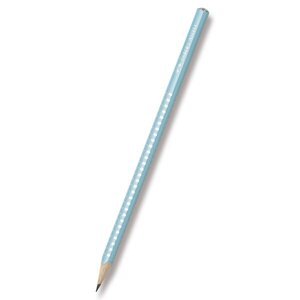 Grafitová tužka Faber-Castell Sparkle - perleťové odstíny tyrkysová
