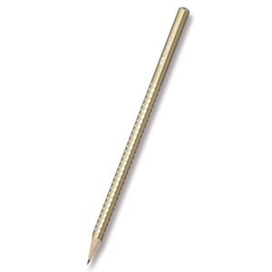 Grafitová tužka Faber-Castell Sparkle - perleťové odstíny zlatá