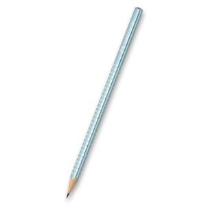 Grafitová tužka Faber-Castell Sparkle - perleťové odstíny sv. tyrkysová