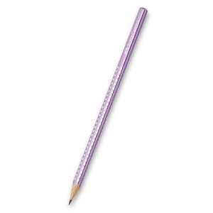 Grafitová tužka Faber-Castell Sparkle - perleťové odstíny sv. fialová