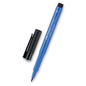 Popisovač Faber-Castell Pitt Artist Pen Brush - modré odstíny 143