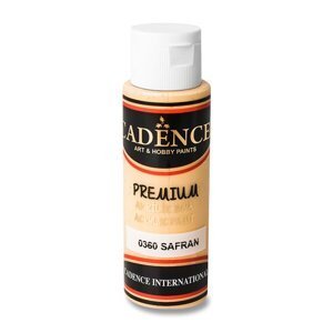 Akrylové barvy Cadence Premium šafránová