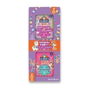 Sada ELMER´S Animal Party Gue 236,5 ml, 2 ks