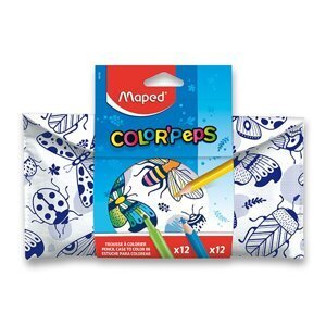 Pouzdro na psací potřeby Color’Peps Pencil Case 24 ks