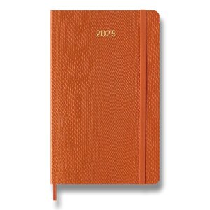 Diář Moleskine Precious & Ethical 2025 oranžový