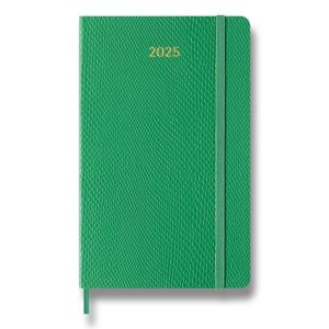 Diář Moleskine Precious & Ethical 2025 zelený