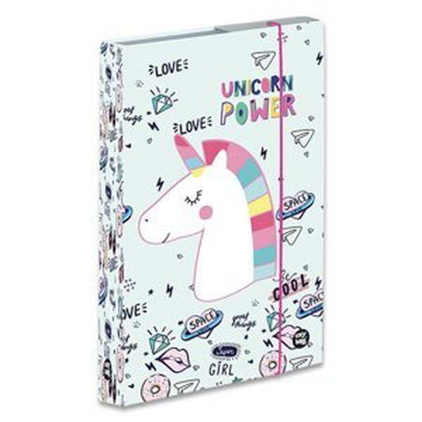 Box na sešity Unicorn Iconic A4 JUMBO