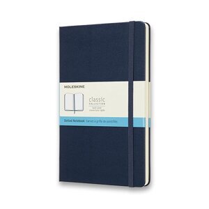 Zápisník Moleskine - tvrdé desky modrý