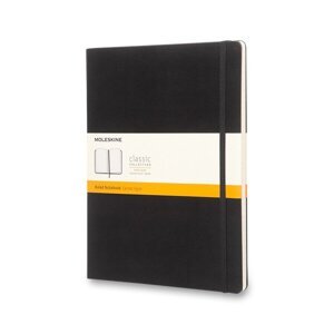 Zápisník Moleskine - tvrdé desky černý