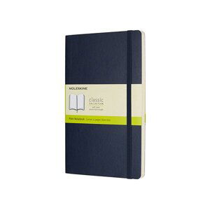 Zápisník Moleskine - měkké desky modrý