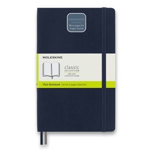 Zápisník Moleskine Expanded - měkké desky modrý