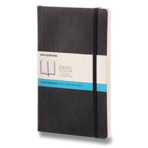 Zápisník Moleskine - měkké desky černý