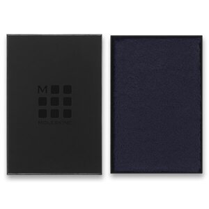 Zápisník Moleskine Faux Fur, tvrdé desky L, linkovaný, tmavě modrý