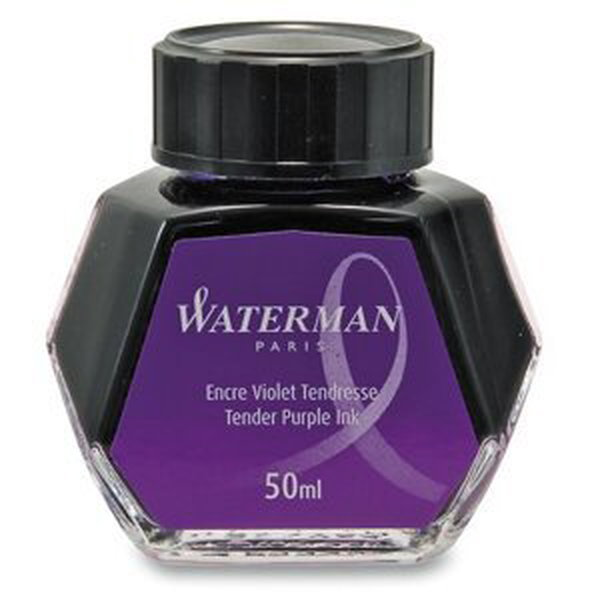 Lahvičkový inkoust Waterman fialový