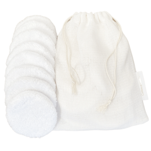 Cotton & Sweets Opakovaně použitelné kosmetické tampony bílá 8ks