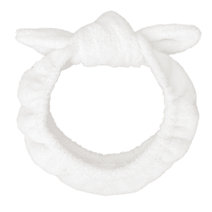 Cotton & Sweets Kosmetická čelenka bílá 9cm