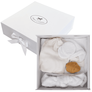 Cotton & Sweets Dárková krabička péče o pleť bílá