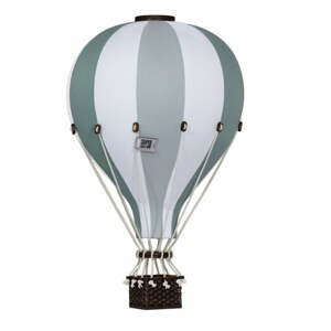 Super balloon Dekorační horkovzdušný balón – zelená/šedozelená - M-33cm x 20cm