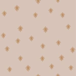 Dekornik Tapeta hvězdy béžová 280×50 cm