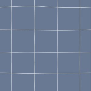 Dekornik Tapeta nepravidelný kostkovaný vzor modrá 280x50cm