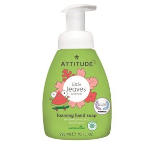 Dětské pěnivé mýdlo na ruce ATTITUDE Little leaves s vůní melounu a kokosu 295 ml