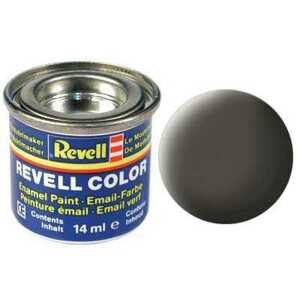 Barva Revell emailová - 32167: matná zelenavé šedá (Greenish grey mat)