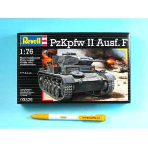 Plastic modelky tank 03229 - PzKpfw II Ausf.F (1:76)