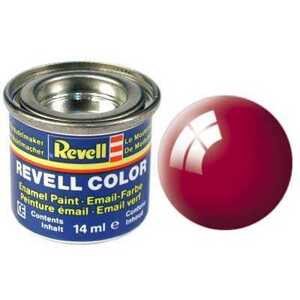 Barva Revell emailová - 32134: lesklá ferrari červená (Ferrari red gloss)