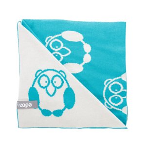 ZOPA Dětská deka Little Owl, Mint