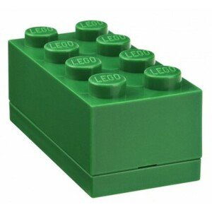 LEGO® mini box 8 - zelená 46 x 92 x 43 mm
