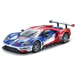 Bburago 1:32 Race DTM Ford GT Race car 2017 No.66 LeMans